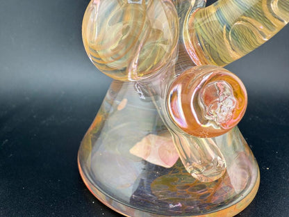 Brando Glass Heavy Fumed Beaker Dots 10mm 45°