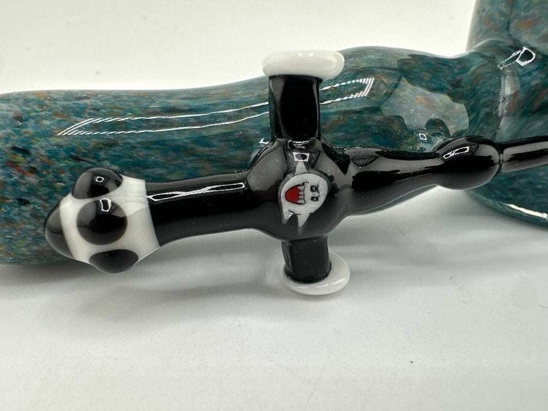 Paulson Pieces Puffco Proxy Glass Attachment - Teal Sword