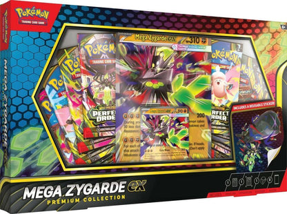Pokémon TCG Mega Zygarde ex Premium Collection - 8 Booster Packs | Foil & Lenticular Promo