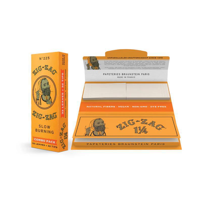 Zig Zag Combo Pack 1¼ French Orange