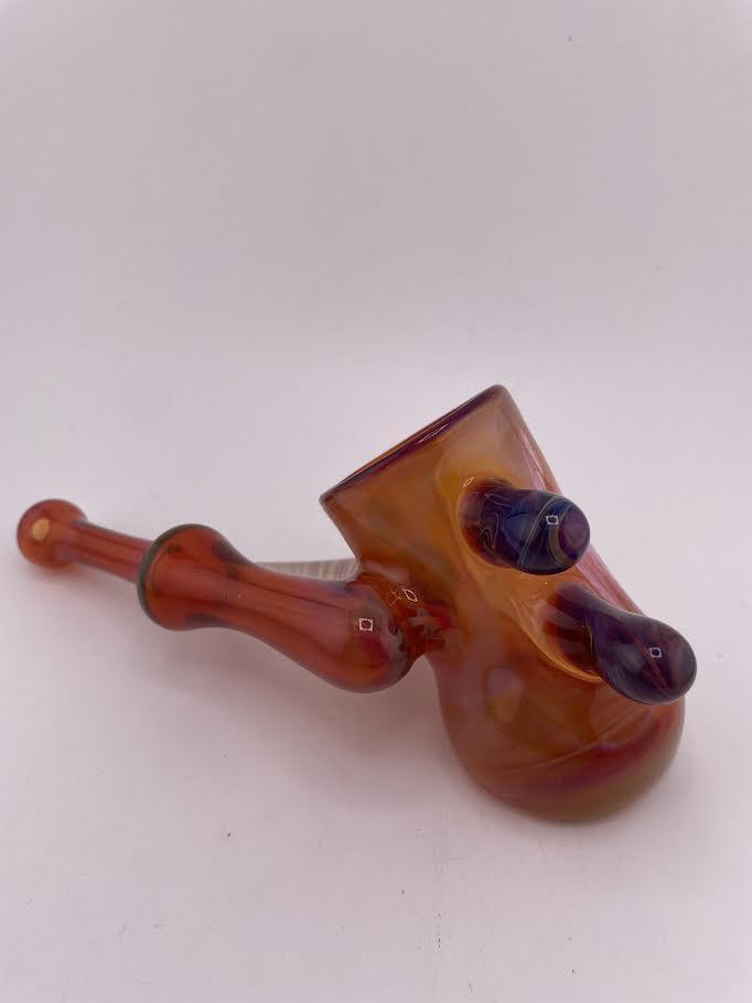 Brando Glass Puffco Proxy Pipe - Amber with Fumed Window
