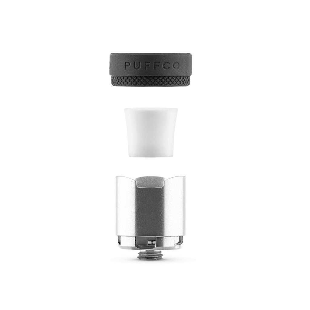 Puffco Peak Replacement Atomizer parts showcasing thermal-banger style construction for optimal flavor.