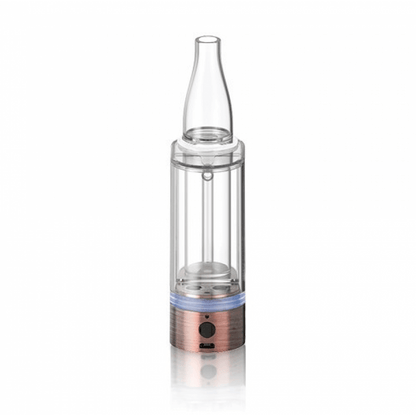 Hamilton Devices PS1 2-in-1 double vape cartridge and concentrate bubbler for on-the-go use.