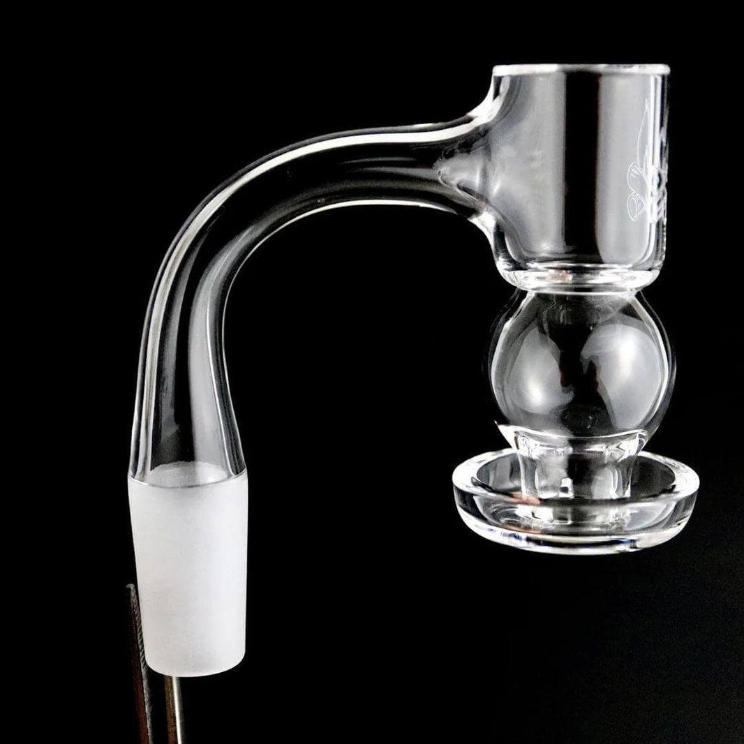 Campfire Quartz Bubble Barrel Slurper for superior dabbing efficiency and intense flavor.