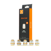GeekVape Z Series Coils in pack with specifications, designed for enhanced vaping performance and flavor.