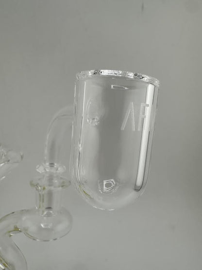 AFM Glass Quartz Banger - Round Bottom