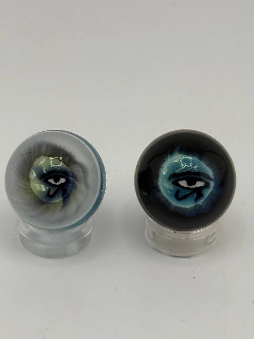 Paulson Pieces 20mm Millie Slurper Marble Cap - Egyptian Eye