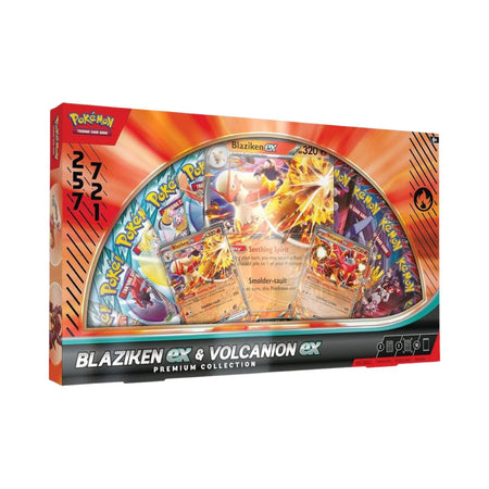 Pokemon TCG Blaziken ex & Volcanion ex Premium Collection