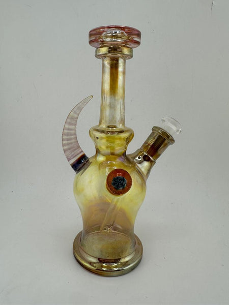 Brando Glass Rig - Fumed Rig w/ Horn 45° 10mm