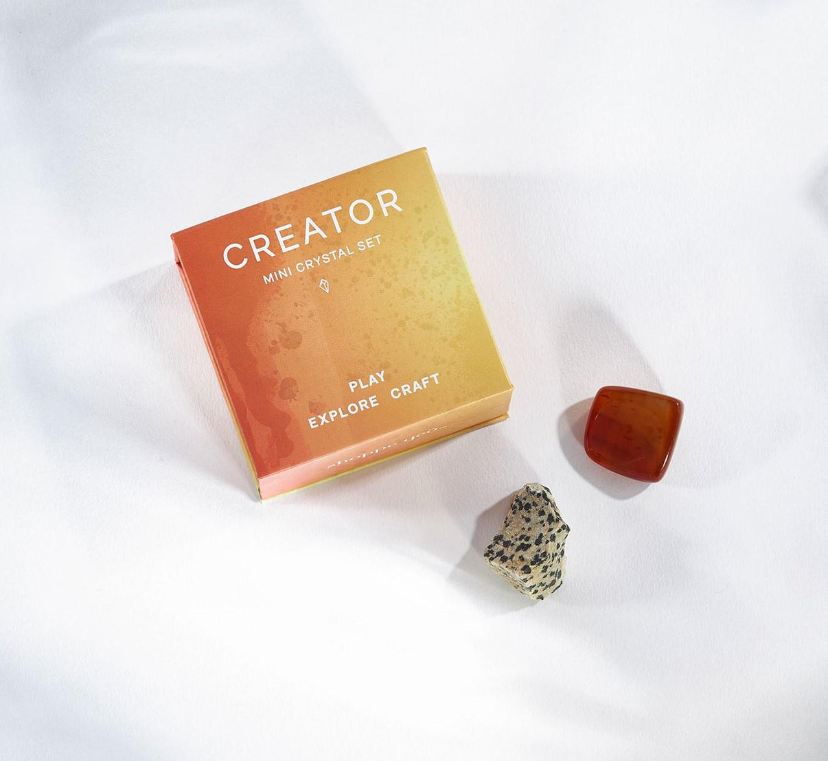 Geocentral Mini Crystal Set for Creators featuring crystals for exploration and creativity.