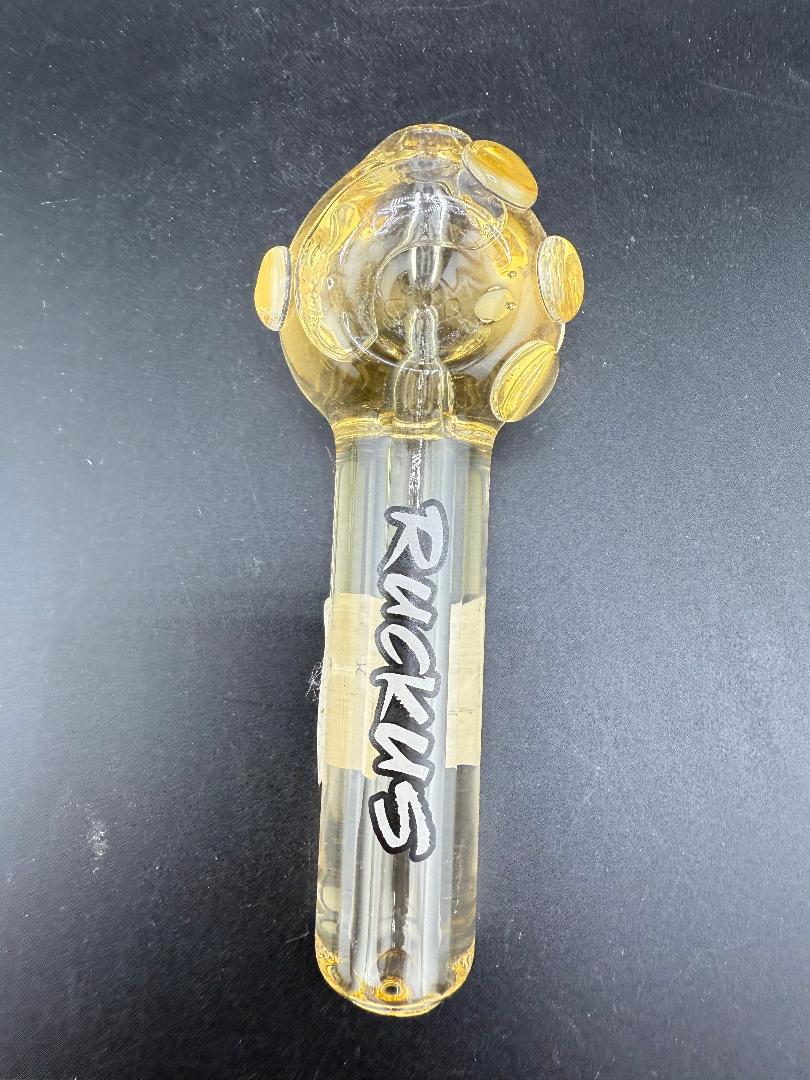 Ruckus Glass Hand Pipe - Glyco Freezable