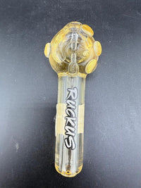 Ruckus Glass Hand Pipe - Glyco Freezable