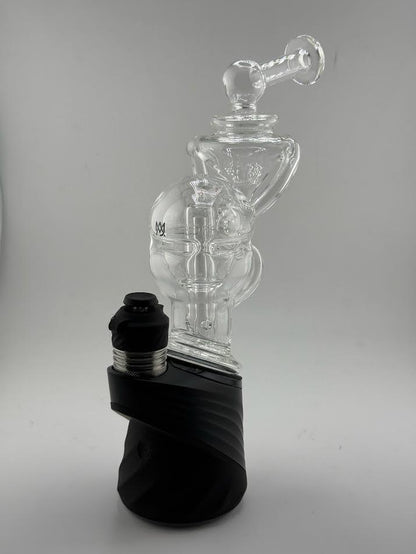 Puffco Peak Pro Onyx + MJ Arsenal Fabcycler Glass Bundle