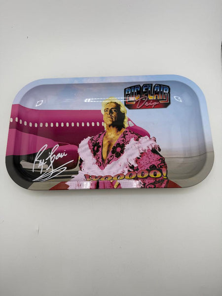 Ric Flair Drip Rolling Tray - Pink Boa & Jet