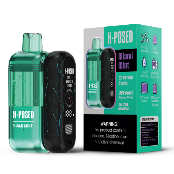 *Coming Soon* X-Posed Full Kit 35k Disposable Vape