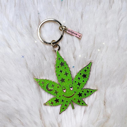 Wildflower Co. Weed Keychain