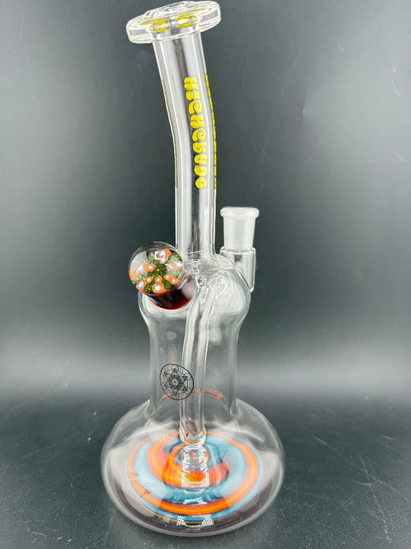 Highgrade Glass Banger Hanger w/ Reversal Bottom 14mm 90°