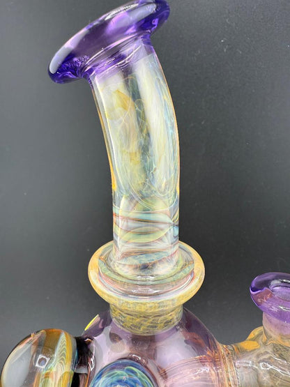 Royals Glass Fumed Purple Rig 10mm 90°