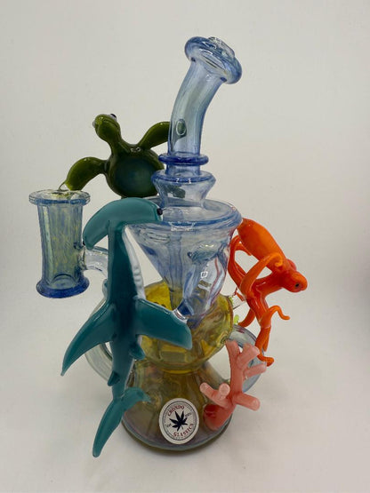 Crondo Glass Sea Life Recycler 14mm 90°