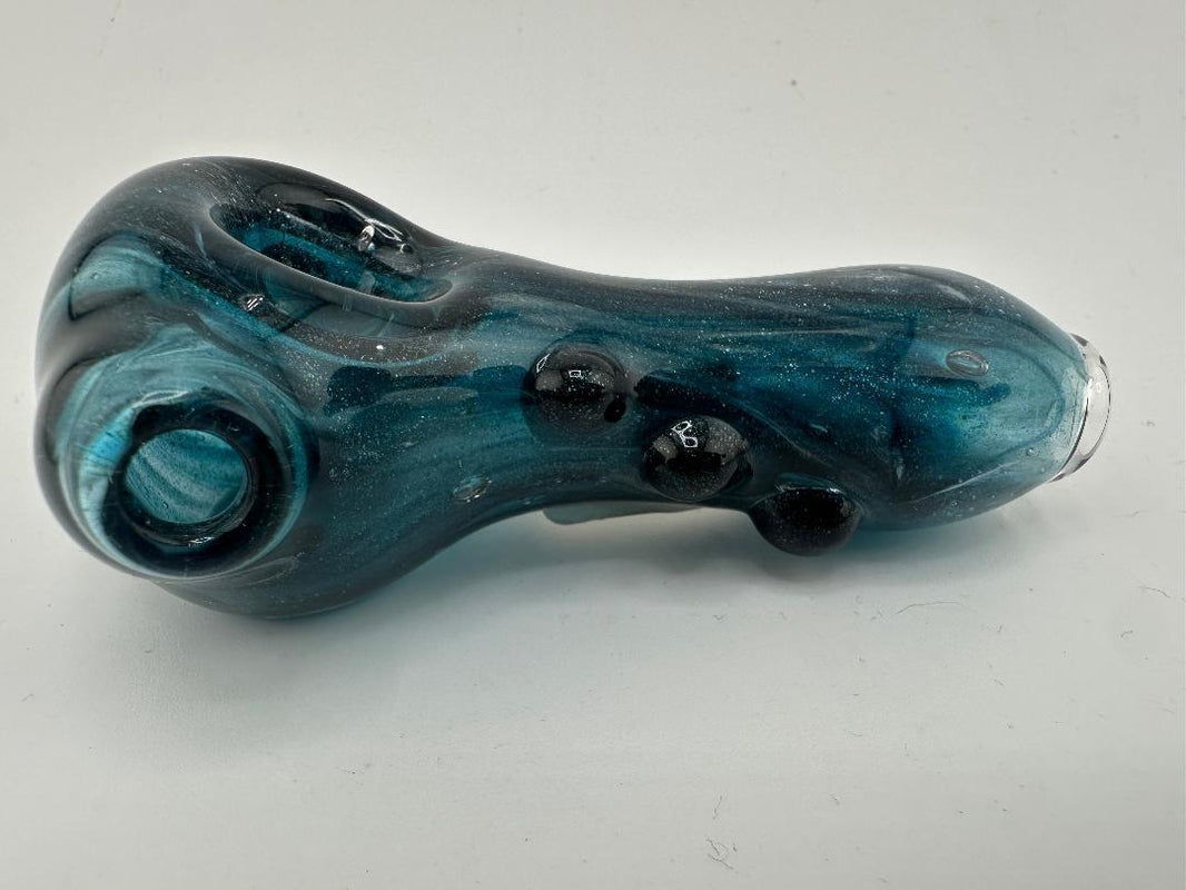 Phranq Glass Dry Pipe - Fully Worked Smaller