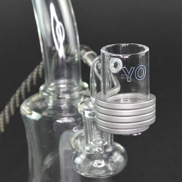 Yo Dabba Dabba Quartz Banger  - eNail Banger 14mm w/ 25mm Bucket