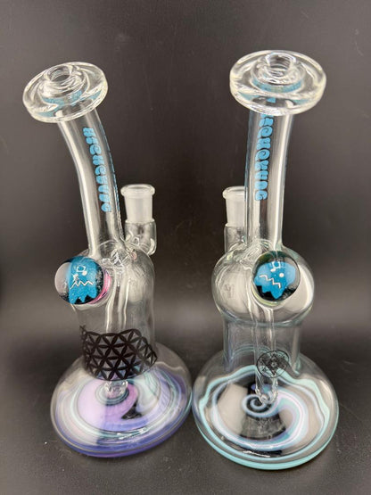 Highgrade Glass Banger Hanger w/ Reversal Bottom 14mm 90°
