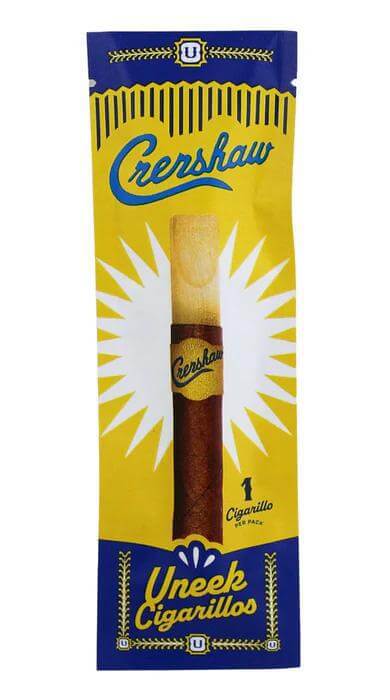 Crenshaw Uneek Cigarillos package featuring a premium single cigarillo for discerning smokers.