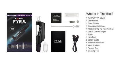 Xvape Fyra Tri-Use Vape – Concentrate / Dry Herb / Oil Cart