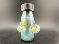 Highgrade Glass Medium Nug Jar - Fumed w/ Marble Attachments