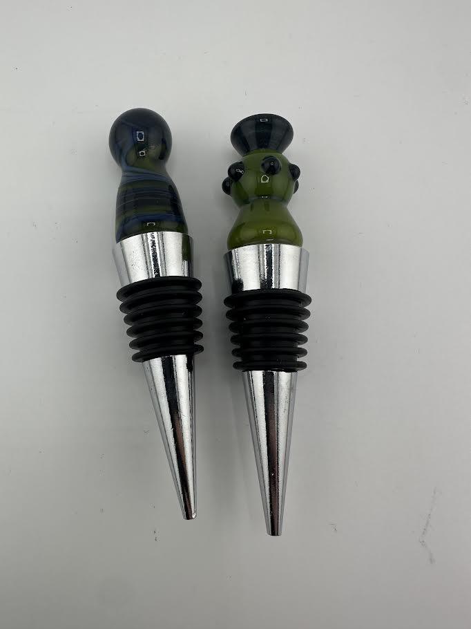 Paulson Pieces Wine Stopper- Glass Wine Stopper