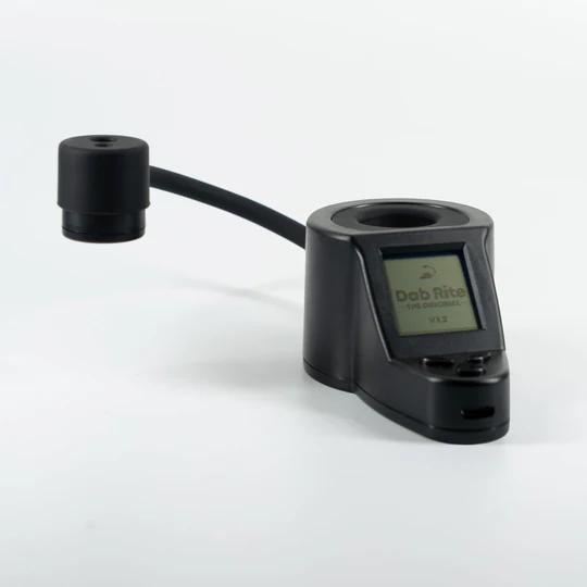 Dab Rite - The Original precision temp reader for dabbing with adjustable bendable arm and digital display.