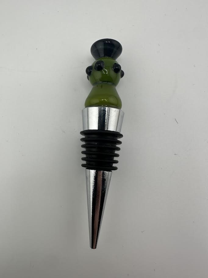 Paulson Pieces Wine Stopper- Glass Wine Stopper