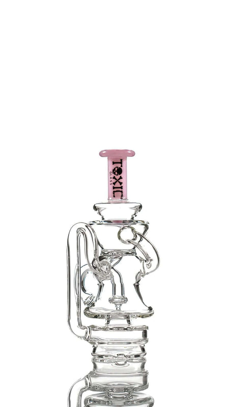 Toxic Glass TXAT15 Recycler attachment, designed for Puffco devices, featuring superior filtration and high-quality craftsmanship.