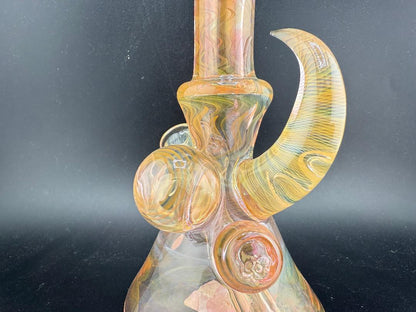 Brando Glass Heavy Fumed Beaker Dots 10mm 45°