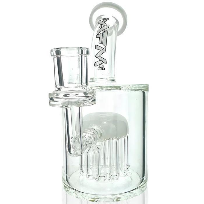 AFM Glass 6" 12 Arm Tree Perc Clear Glass Dab Rig TX690 14mm 90°
