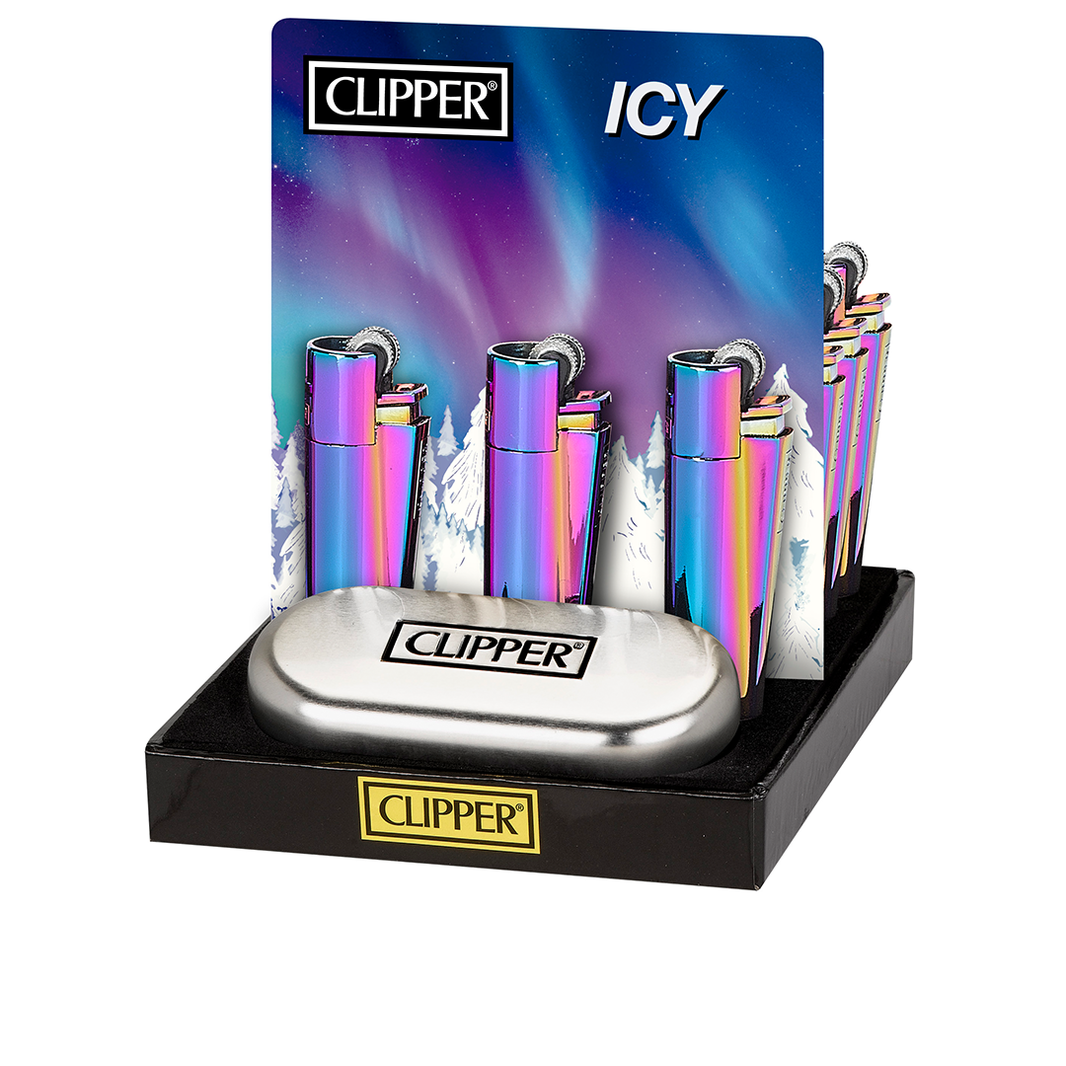Clipper Metal Lighter - Icy