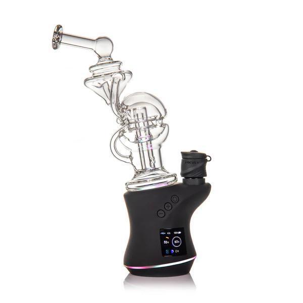 MJ Arsenal Fabcycler Focus V Carta Top compatible e-rig attachment for smooth vapor experience.