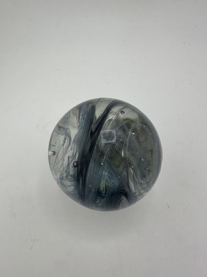 Paulson Pieces Glass Marble - Blue Swirl