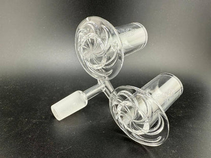 Temple Quartz X2 Blender Quartz Banger with dual bangers and innovative design for superior dabbing experience.