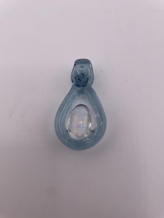 Tim Doane Glass Pendant - Loop Mushroom