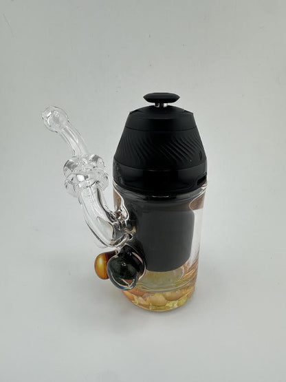 Brando Glass Puffco Proxy Accessory - Clear / Fumed Sidecar Pipe