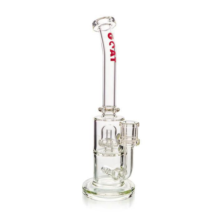 Lucky Goat 12" Rockies Inline/UFO Clear Rig 14mm 90°