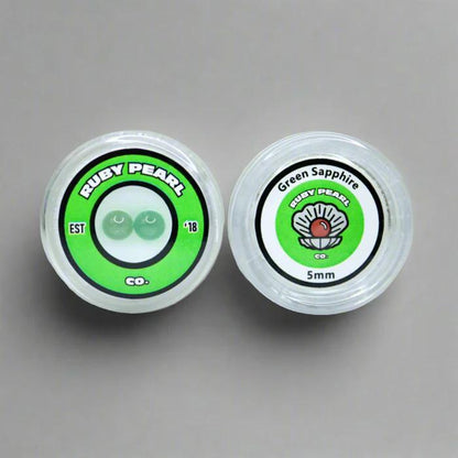 Ruby Pearl Co Green Sapphire Terp Pearls