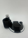 Puffco Peak Pro ISO Base Station, black organizer for cleaning essentials with isopropyl alcohol bottle holder.