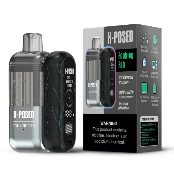 *Coming Soon* X-Posed Full Kit 35k Disposable Vape