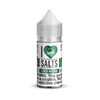 I Love Salts 30ml Classic Menthol vape juice bottle with a warning label about nicotine.