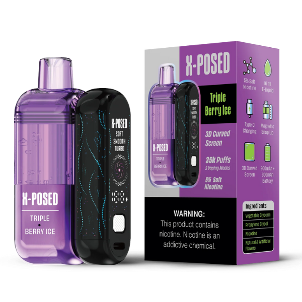 *Coming Soon* X-Posed Full Kit 35k Disposable Vape