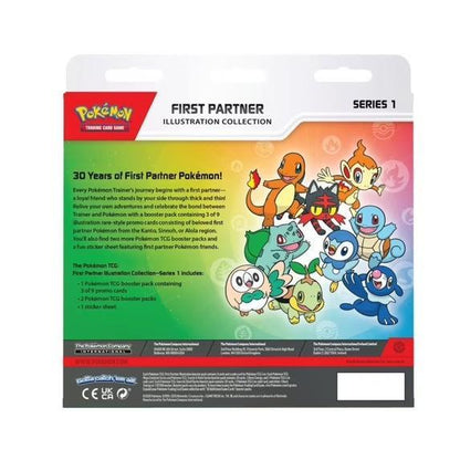 Pokémon TCG First Partner Illustration Collection - Series 1 | 30th Anniversary 2026