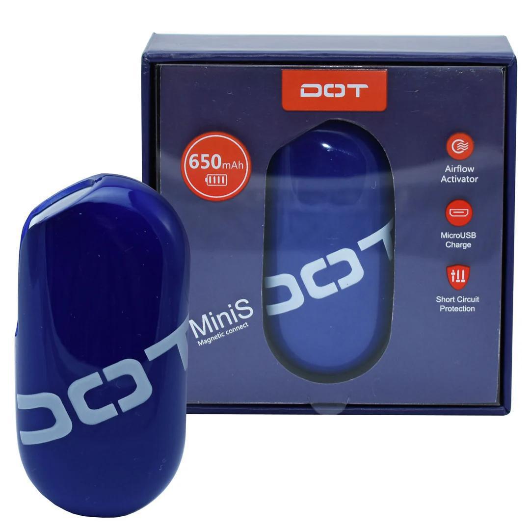 Dot Mini-S 510 Battery in blue packaging with features and specifications displayed prominently.