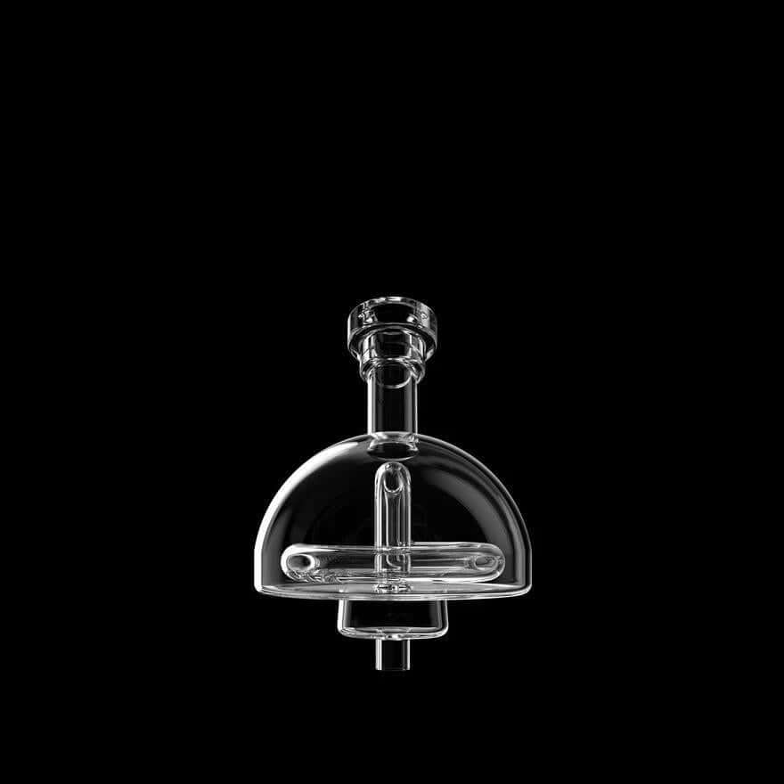 Dr Dabber Boost Evo Hemisphere Glass Attachment - Handblown glass for low-profile design and maximum airflow.
